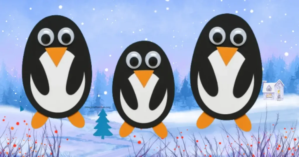 DIY Easy Penguin Craft for Kids- Craftoon hub